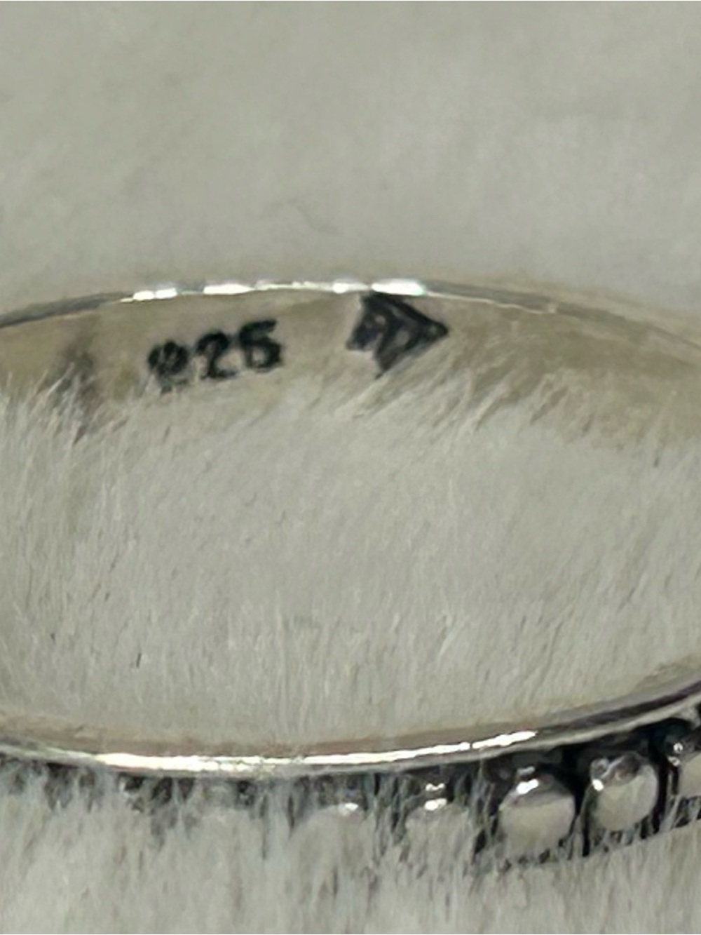 SILPADA DOT BAND RING - Picture 3 of 3